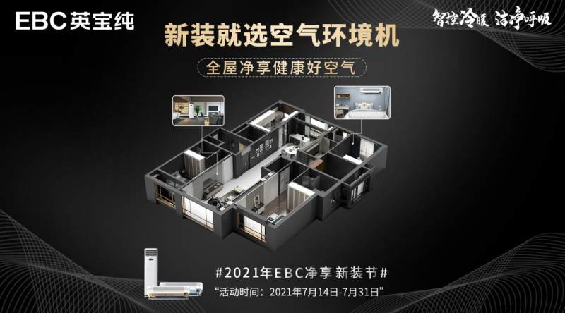 不仅能新风除醛，EBC空气环境机为新装人群打造全屋好空气